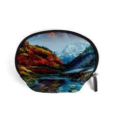 Breathtaking Landscape Scene Accessory Pouch (small) by GardenOfOphir