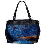 Majestic Lake Landscape Oversize Office Handbag Front