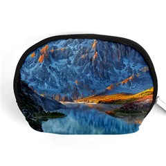 Majestic Lake Landscape Accessory Pouch (medium) by GardenOfOphir