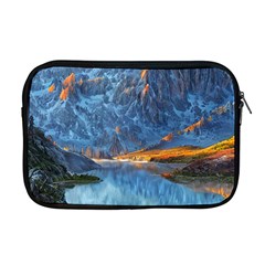 Majestic Lake Landscape Apple Macbook Pro 17  Zipper Case by GardenOfOphir