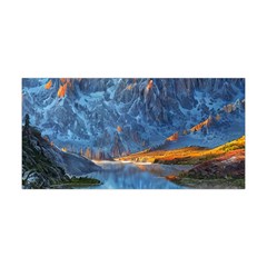 Majestic Lake Landscape Yoga Headband by GardenOfOphir