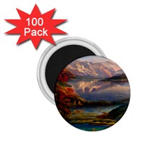 Summer Sunset 1 75  Magnets (100 Pack)  by GardenOfOphir