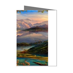 Summer Sunset Mini Greeting Cards (pkg Of 8) by GardenOfOphir