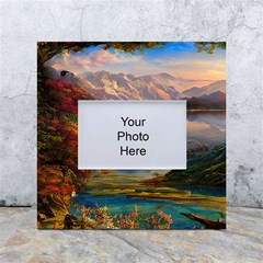 Summer Sunset White Box Photo Frame 4  X 6 