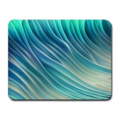 Pastel Ocean Waves Small Mousepad