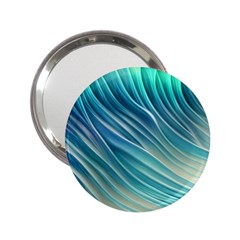 Pastel Ocean Waves 2 25  Handbag Mirrors by GardenOfOphir