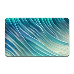 Pastel Ocean Waves Magnet (rectangular) by GardenOfOphir