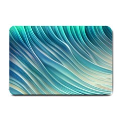 Pastel Ocean Waves Small Doormat by GardenOfOphir