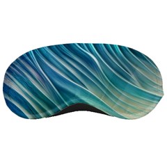 Pastel Ocean Waves Sleeping Mask by GardenOfOphir