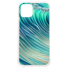 Pastel Ocean Waves Iphone 12/12 Pro Tpu Uv Print Case by GardenOfOphir