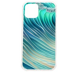 Pastel Ocean Waves Iphone 12 Pro Max Tpu Uv Print Case by GardenOfOphir