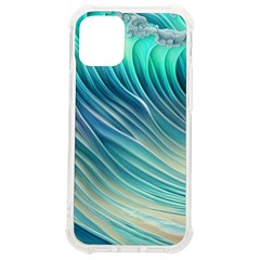 Pastel Ocean Waves Iphone 12 Mini Tpu Uv Print Case	 by GardenOfOphir