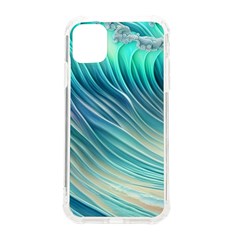 Pastel Ocean Waves Iphone 11 Tpu Uv Print Case by GardenOfOphir