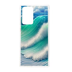 Beautiful Abstract Pastel Ocean Waves Samsung Galaxy Note 20 Ultra Tpu Uv Case by GardenOfOphir