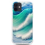 Beautiful Abstract Pastel Ocean Waves iPhone 12/12 Pro TPU UV Print Case Front