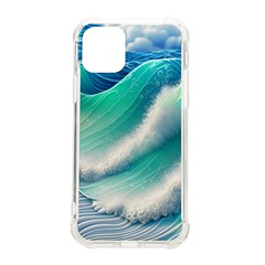 Beautiful Abstract Pastel Ocean Waves Iphone 11 Pro 5 8 Inch Tpu Uv Print Case by GardenOfOphir