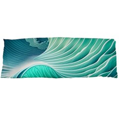 Pink Sky Blue Ocean Waves Body Pillow Case Dakimakura (two Sides) by GardenOfOphir