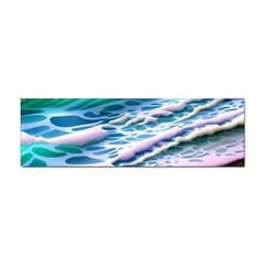 Shore Blue Ocean Waves Sticker Bumper (10 Pack) by GardenOfOphir