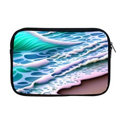 Shore Blue Ocean Waves Apple Macbook Pro 17  Zipper Case by GardenOfOphir