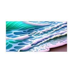 Shore Blue Ocean Waves Yoga Headband by GardenOfOphir