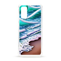 Shore Blue Ocean Waves Samsung Galaxy S20 6 2 Inch Tpu Uv Case by GardenOfOphir