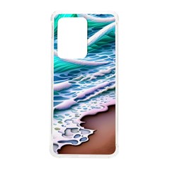 Shore Blue Ocean Waves Samsung Galaxy S20 Ultra 6 9 Inch Tpu Uv Case by GardenOfOphir