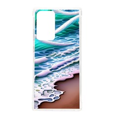 Shore Blue Ocean Waves Samsung Galaxy Note 20 Ultra Tpu Uv Case by GardenOfOphir