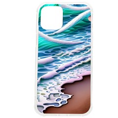 Shore Blue Ocean Waves Iphone 12 Pro Max Tpu Uv Print Case by GardenOfOphir