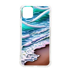 Shore Blue Ocean Waves Iphone 11 Pro Max 6 5 Inch Tpu Uv Print Case by GardenOfOphir