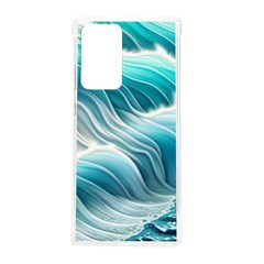 Pastel Blue Ocean Waves Iii Samsung Galaxy Note 20 Ultra Tpu Uv Case by GardenOfOphir