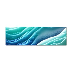 Pastel Beach Wave I Sticker (bumper) by GardenOfOphir