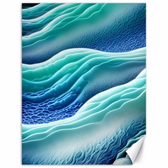 Pastel Beach Wave I Canvas 18  X 24  by GardenOfOphir