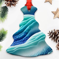 Pastel Beach Wave I Christmas Tree Ornament (two Sides)