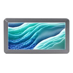 Pastel Beach Wave I Memory Card Reader (mini) by GardenOfOphir