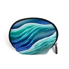 Pastel Beach Wave I Accessory Pouch (small) by GardenOfOphir