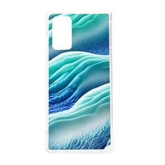 Pastel Beach Wave I Samsung Galaxy Note 20 Tpu Uv Case by GardenOfOphir