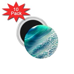 Pastel Beach Wave 1 75  Magnets (10 Pack)  by GardenOfOphir