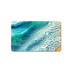 Pastel Beach Wave Magnet (name Card) by GardenOfOphir