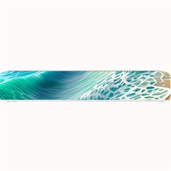 Pastel Beach Wave Small Bar Mat by GardenOfOphir