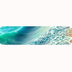 Pastel Beach Wave Large Bar Mat by GardenOfOphir