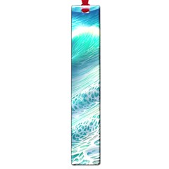 Pastel Beach Wave Large Book Marks by GardenOfOphir