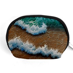 Abstract Waves Summertime On The Sea Accessory Pouch (medium) by GardenOfOphir