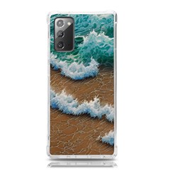 Abstract Waves Summertime On The Sea Samsung Galaxy Note 20 Tpu Uv Case