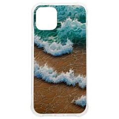 Abstract Waves Summertime On The Sea Iphone 12/12 Pro Tpu Uv Print Case by GardenOfOphir