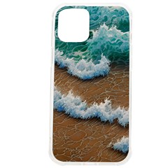 Abstract Waves Summertime On The Sea Iphone 12 Pro Max Tpu Uv Print Case