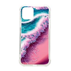 Summer Waves In Pink Ii iPhone 11 Pro 5.8 Inch TPU UV Print Case