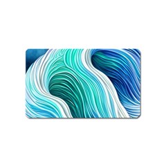 The Power Of The Ocean Iii Magnet (name Card) by GardenOfOphir