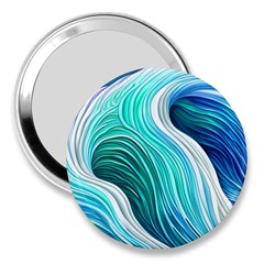 The Power Of The Ocean Iii 3  Handbag Mirrors by GardenOfOphir