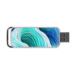 The Power Of The Ocean Iii Portable Usb Flash (two Sides) by GardenOfOphir