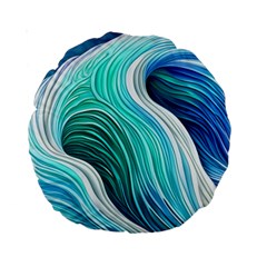 The Power Of The Ocean Iii Standard 15  Premium Round Cushions by GardenOfOphir